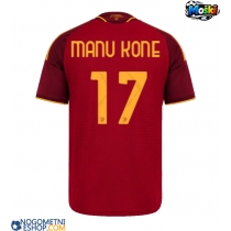 Moški Nogometni dresi AS Roma Manu Kone #17 Domači 2026-27 Kratek Rokav